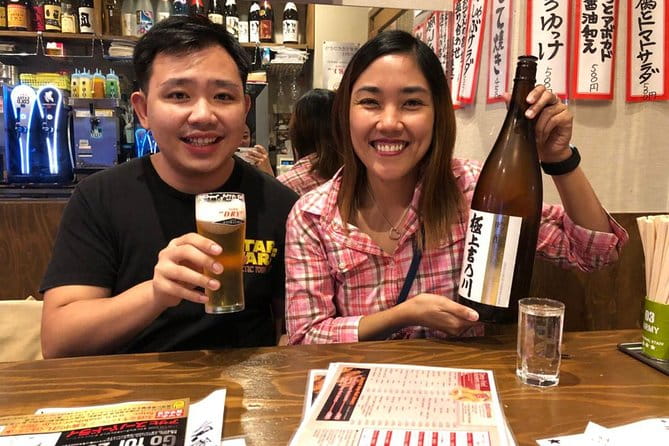 Osaka Bar Hopping Night Walking Tour in Namba - Discovering Hidden Food Alleys