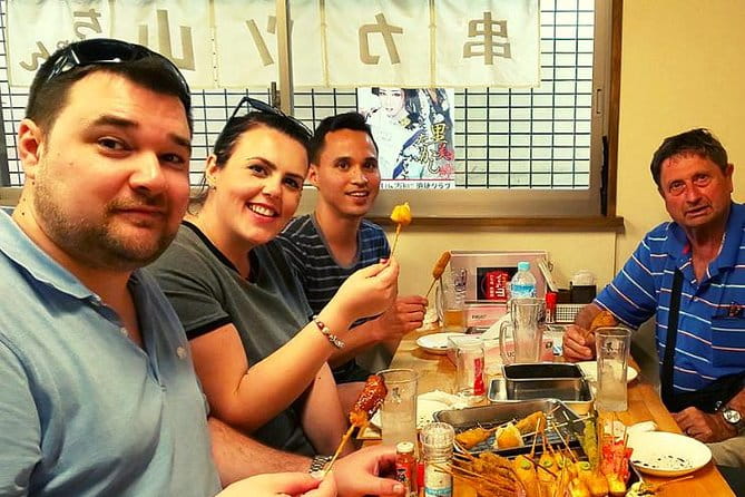 Osaka Food Tour (13 Delicious Dishes at 5 Local Eateries) - Indulging in Yakitori, Tebasaki, and Tonpeiyaki