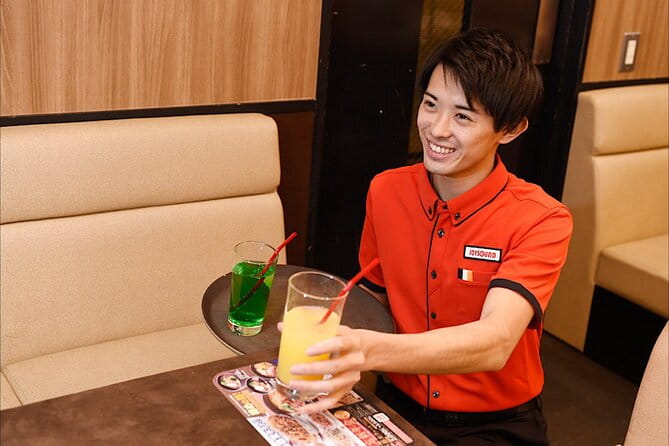 Osaka Karaoke Room for 1 Hour With Set Menu and Unlimited Drinks - Menu and Drinks