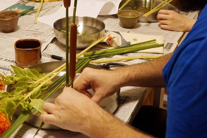 Osaka Learning Ikebana With a Sogetsu School Master - Tips for a Successful Ikebana Arrangement
