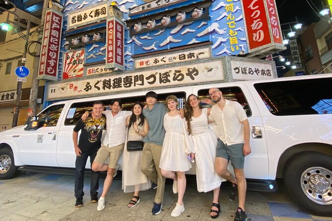 Osaka Limousine Photoshoot & Party Tour - Key Points