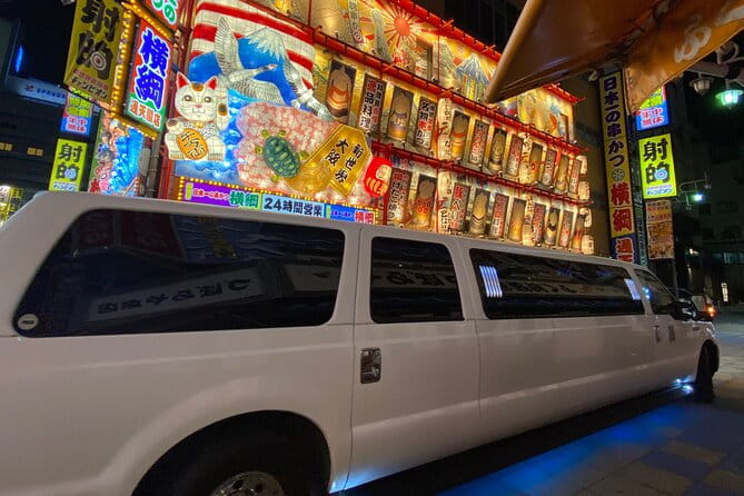 Osaka Limousine Photoshoot & Party Tour - Customizable Itinerary for Your Group