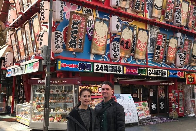 Osaka Private Tour by Public Transportation - Culinary Adventure at Kuromon Market