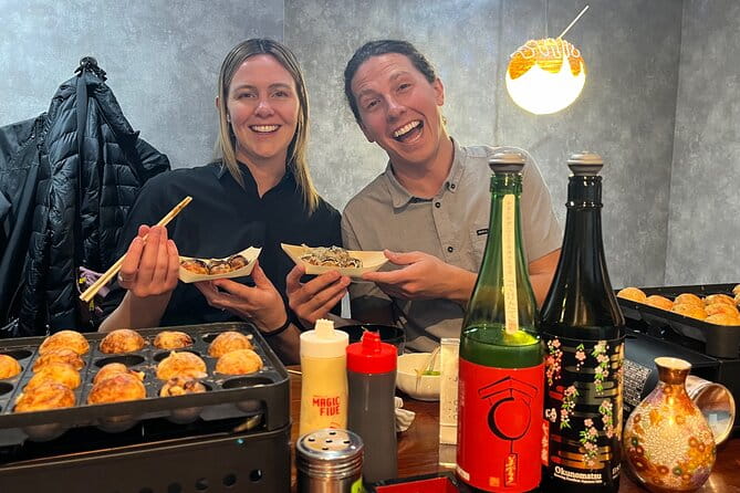 Osaka SAKE Tasting With Takoyaki DIY - Key Points