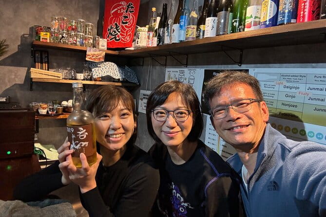 Osaka SAKE Tasting With Takoyaki DIY - Pairing Takoyaki With the Perfect SAKE