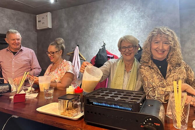 Osaka SAKE Tasting With Takoyaki DIY - Discovering the Unique Charm of MOMO to SAKE