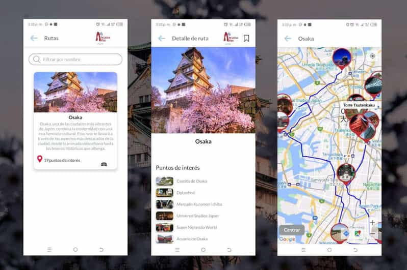 Osaka Self-Guided App With Multi-Language Audio Guide - Booking and User Instructions