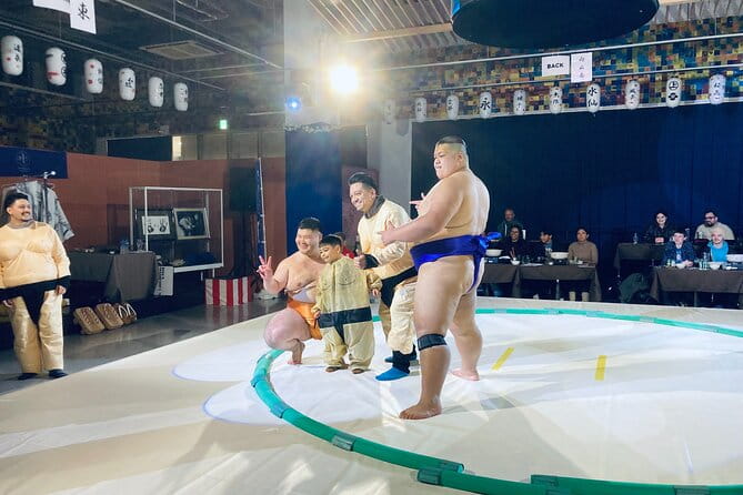 Osaka Sumo Show and Kimono Haori Experience Including Food - Key Points
