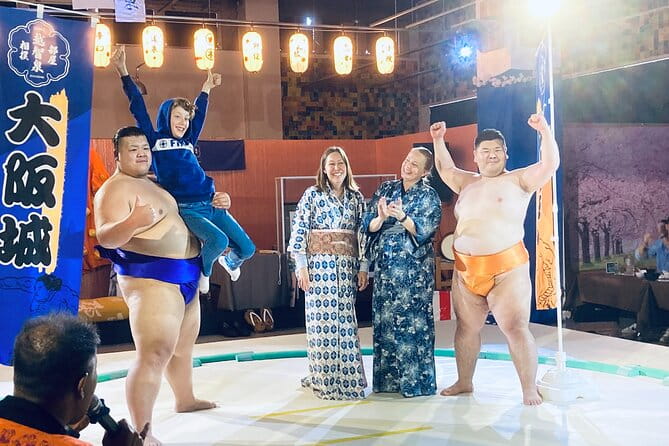 Osaka Sumo Show and Kimono Haori Experience Including Food - Preparing for the Osaka Sumo Show and Kimono Haori Experience