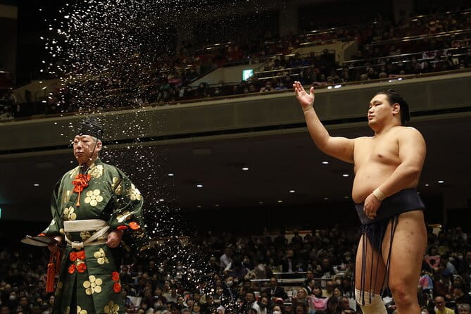 Osaka Sumo Wrestling Tournament Experience With Chair Seat Ticket - What to Expect at the Sumo Tournament