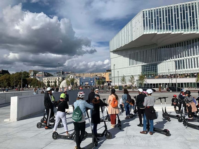 Oslo City Tour by E-scooter - The Experience of Riding an E-scooter in Oslo