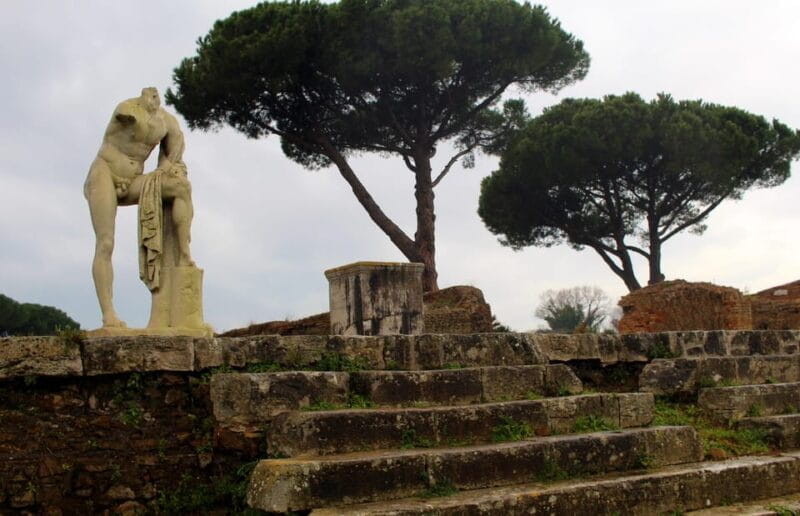 Ostia Antica: Small group tour from Rome - The Square of the Guilds and Public Baths