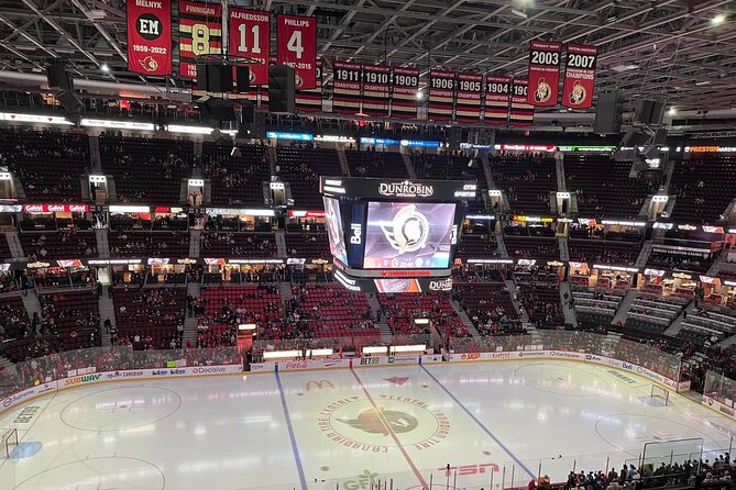 Ottawa Senators Ice Hockey Game Ticket at Canadian Tire Center - Operator Information