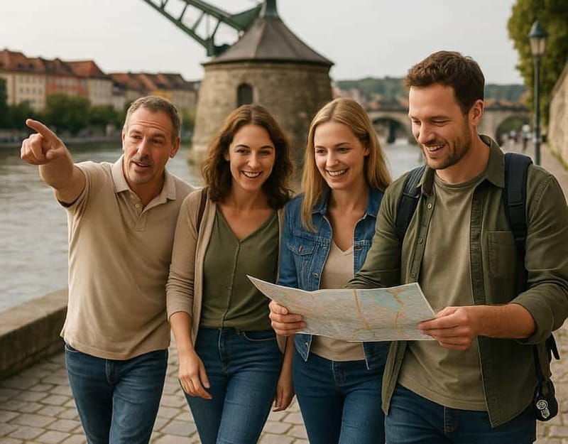 Outdoor escape tour with puzzle backpack in Würzburg: The winemaker's seal - Key points / Takeaways