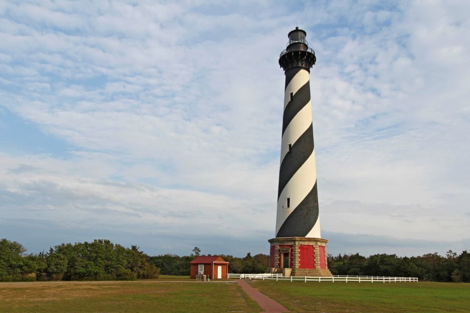 Outer Banks & Cape Hatteras Seashore Self-Guided Drive Tour - Cape Hatteras Lighthouse