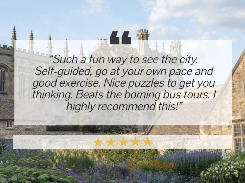Oxford: City Tour & Exploration Game - Practical Details: What to Expect