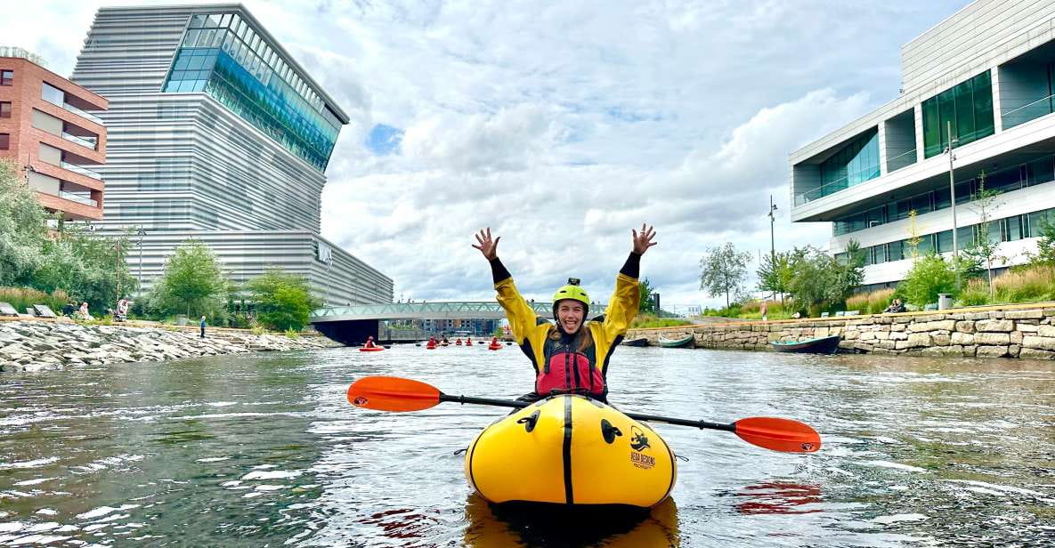 Packraft Tour on the Akerselva River Through Central Oslo - Urban Nature and Historic Sights