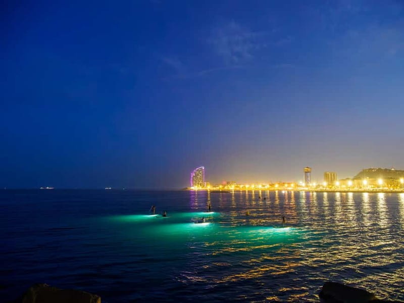 Paddle surf at night with light & drink -photos &videos - Key Points / Takeaways