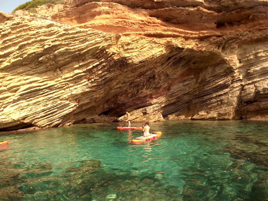 Paddle Surf Course, Cave Visit, Coves, Snorkeling - Visits to Cliffs, Caves, and Seabeds
