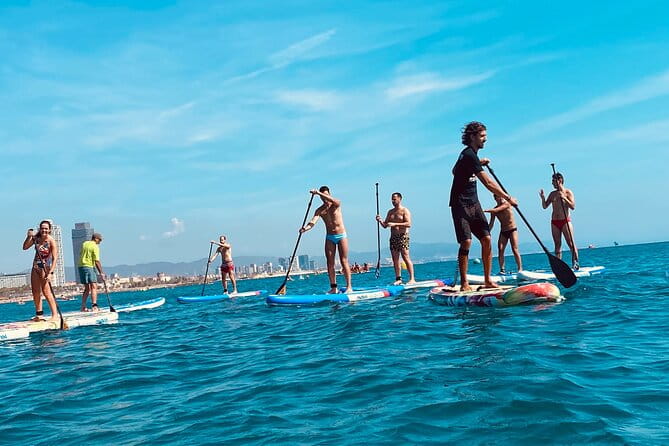 Paddle Surfing in Barcelona - Paddle Surfing in Barcelona: A Fun, Authentic Beach Activity