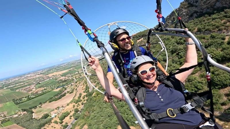 Paestum: powered paragliding flight over the temples - Key points / Takeaways