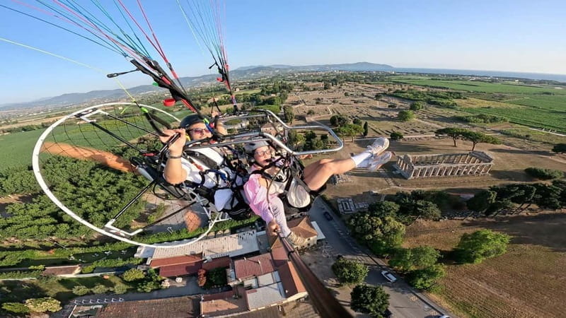 Paestum: powered paragliding flight over the temples - Who Will Love This?