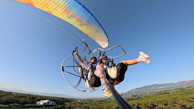Paestum: powered paragliding flight over the temples - The Sum Up