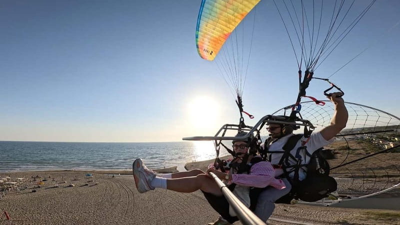 Paestum: powered paragliding flight over the temples - FAQ