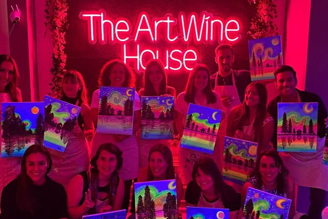 Paint a Neon Fluorescent Picture While Drinking Unlimited Wine - Accessibility Features