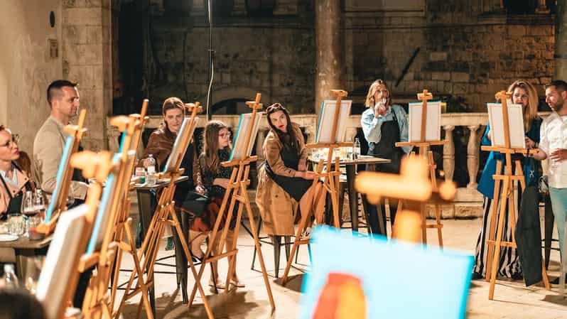 Paint & Sip: Unleash Your Creativity, One Glass at a Time! - A Closer Look at the Experience: What to Expect in Trogir’s Paint & Sip