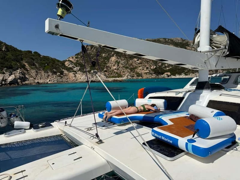 Palau: Maddalena Archipelago 50' Catamaran Cruise with Lunch - Key Points/Takeaways