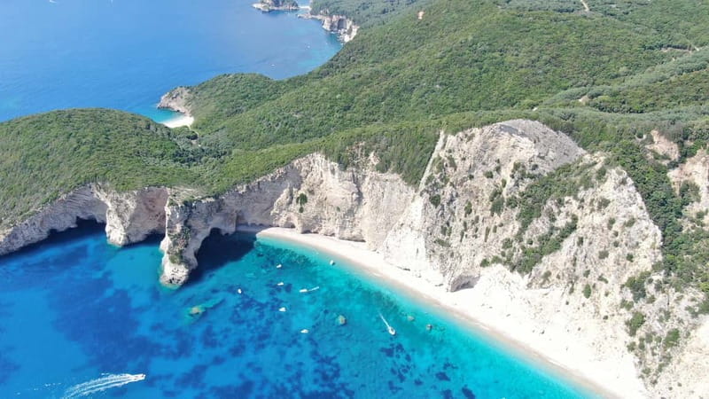 Paleokastritsa: Paradise, Yali Beach & Blue Caves Boat Tour - Key points / Takeaways
