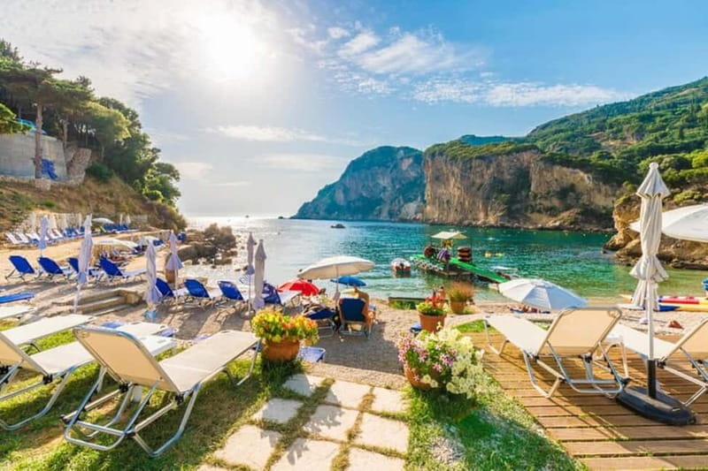 Paleokastritsa the Jewel of Corfu's coastline from Saranda - Key points / Takeaways