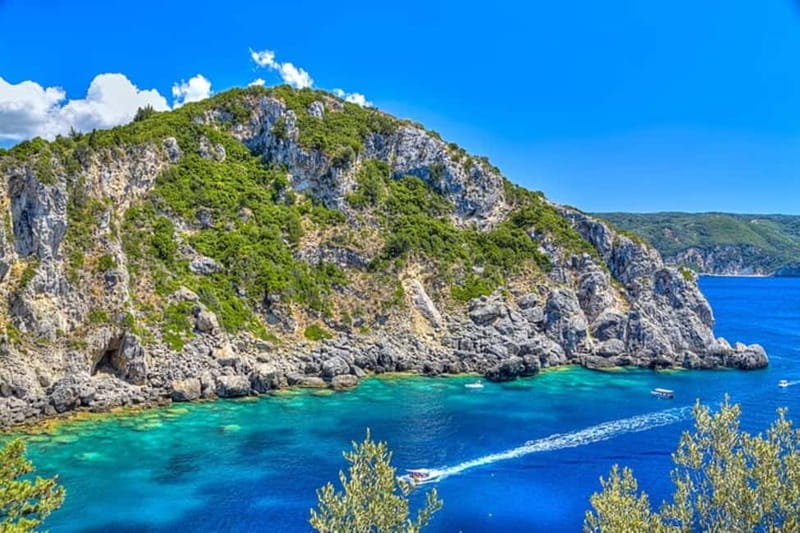 Paleokastritsa the Jewel of Corfu's coastline from Saranda - Visiting the Monastery of Virgin Mary