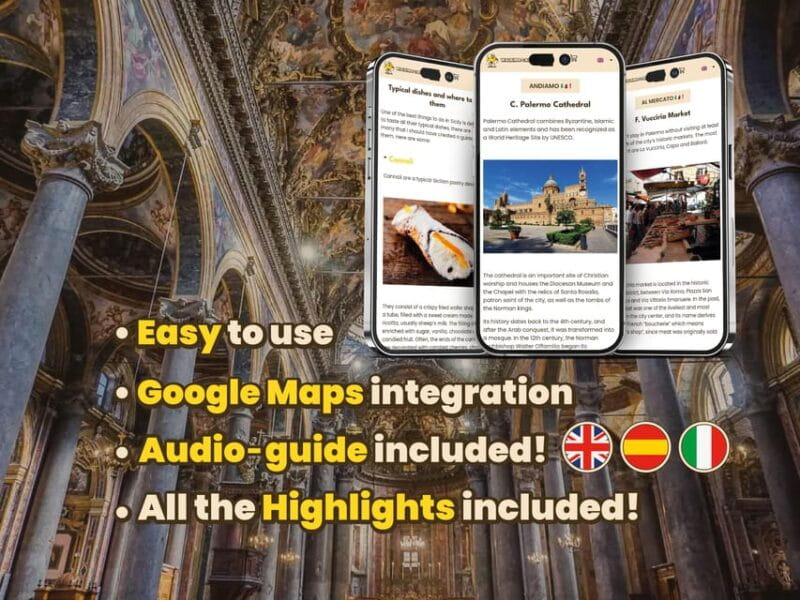 Palermo: Digital guide made with a Local for your tour - Itinerary & Highlights: What You’ll See