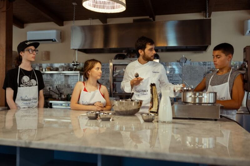 Palermo: Pizza and Gelato Cooking Class with Dinner and Wine - Key points / Takeaways