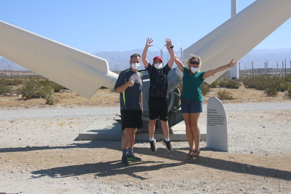 Palm Springs: Self-Driving Windmill Tour - Check-In Information