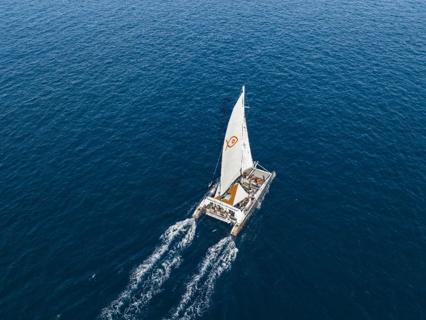 Palma De Mallorca: Half-Day Catamaran Tour With Buffet Meal - Sailing Itinerary