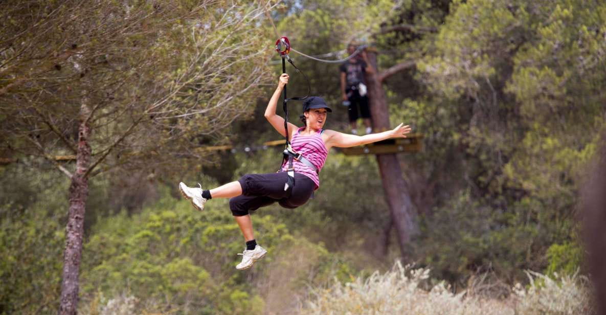 Palma: Family or Sports Course Adventure at Forestal Park - Sports Course Highlights