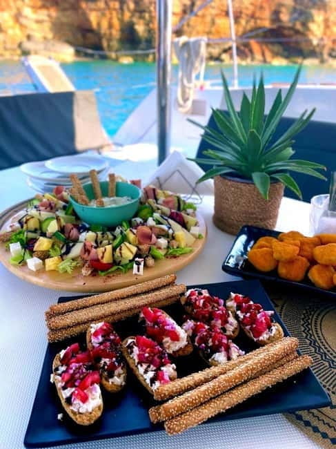 Panormo: Sunset All-Inclusive Catamaran Cruise with Snacks - Frequently Asked Questions