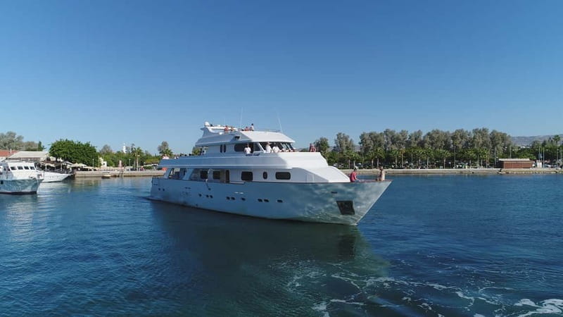 Paphos: Adults Only Cruise with Drinks, Food, Bus, Swim Stop - Key Points / Takeaways