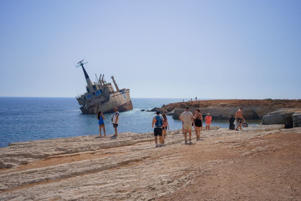 Paphos/Akamas: Blue Lagoon Bus & Boat Tour With Water Slide - Included Amenities