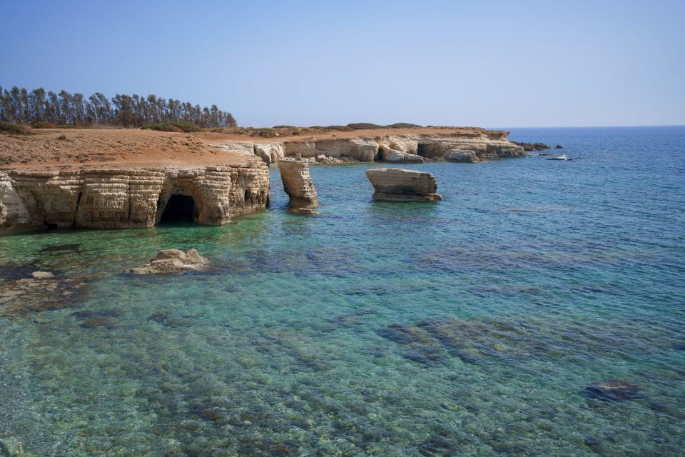 Paphos/Akamas: Blue Lagoon Bus & Boat Tour With Water Slide - Participant Experience