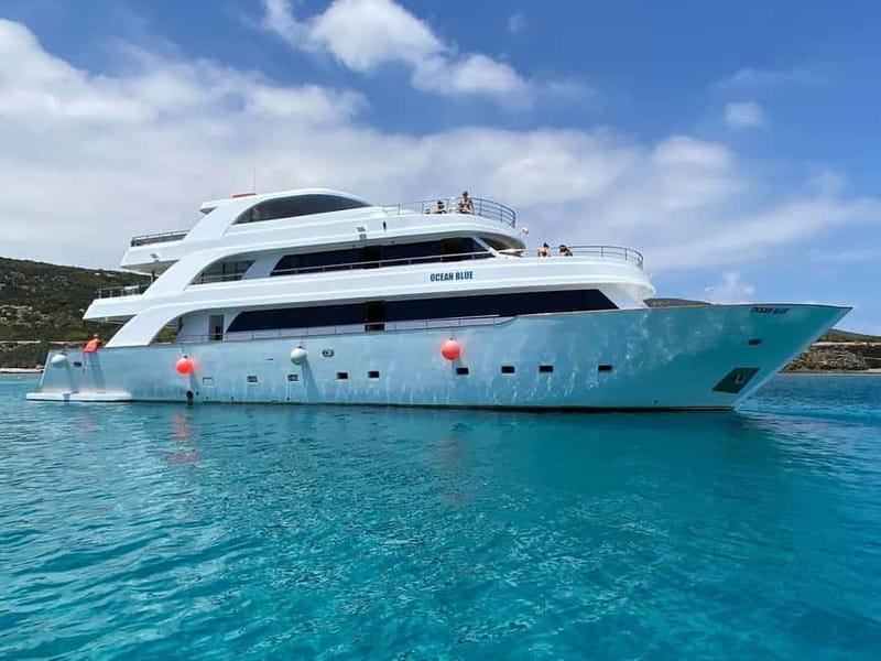 Paphos: Blue Lagoon Cruise-BBQ Lunch, Open Bar, Slide - Key Points / Takeaways