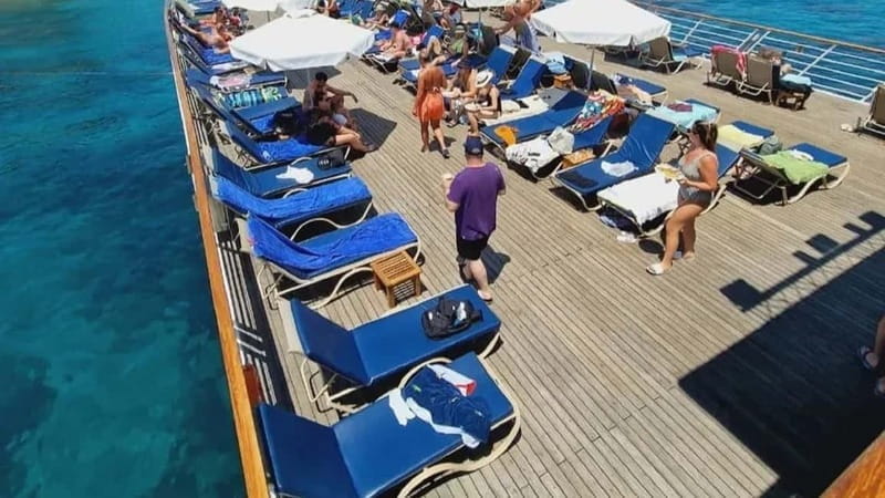 Paphos: Sunset Cruise with BBQ, Swimming, and Kayaking - Water Activities: Swimming & Kayaking