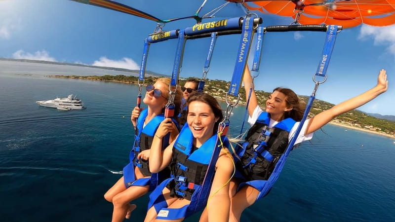 Parachute ascension Côtes d'Azur - Key points / Takeaways