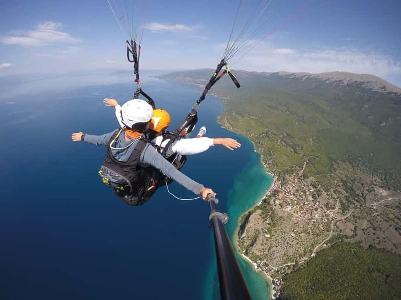Paragliding above Lake Ohrid - Key Points / Takeaways