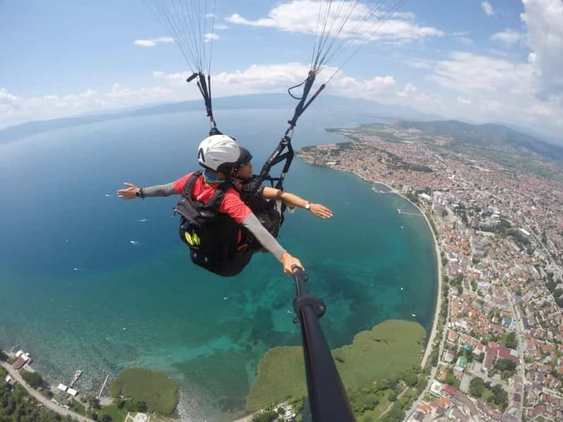 Paragliding above Lake Ohrid - Exploring the Paragliding Experience in Detail