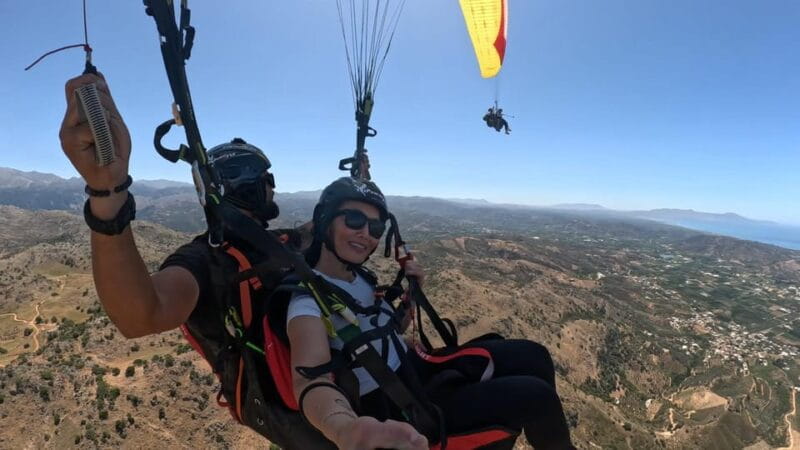 Paragliding in Chania - Who Would Love This?
