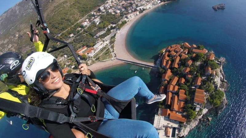 Paragliding Montenegro: Sveti Stefan Air Excursion - What the Experience Includes and What to Prepare For